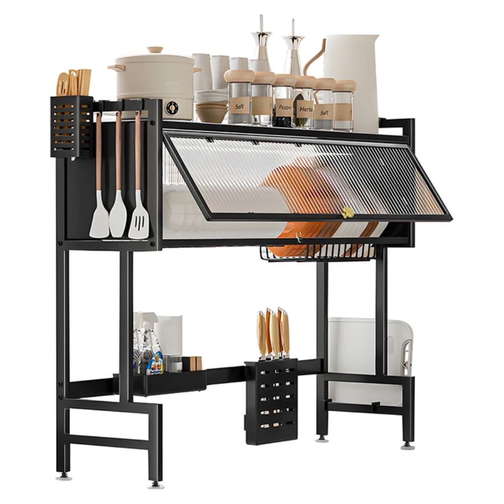 Organizador Escorredor Decoteam 2 Prateleiras 65x28x80 Organizador Escorredor Decoteam 2 Prateleiras 65x28x80